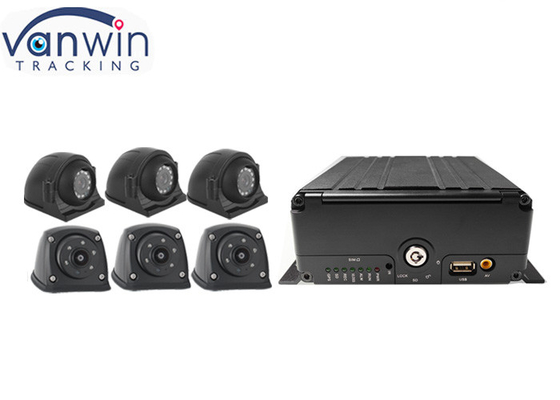 6ch 4G AHD 1080P beveiligingscamera systeem HDD mobiele DVR voertuigen vlootbeheer