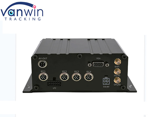 1080P MNVR die GPS 4 Kanaal Mobiele DVR voor het Beheer van de Voertuigenvloot volgen