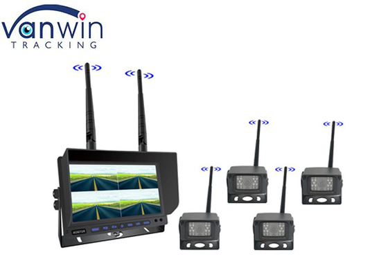 7 inch draadloze digitale monitor camera kits TFT auto monitor voor zware voertuigen