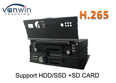 Brandstofsensor H.265 HDD 4 Kanaal1080p RJ45 Haven HD Mobiele DVR met Motieopsporing